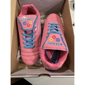 Vizari Blossom Pink/blue Girl Cleat Size 3 US Brand New